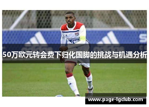 50万欧元转会费下归化国脚的挑战与机遇分析