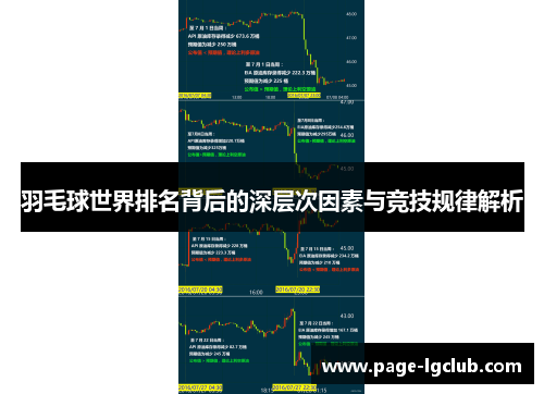 羽毛球世界排名背后的深层次因素与竞技规律解析